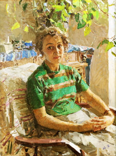 Яюлонська Т.Н. 1917 - 2005 Портрет О. Алфьорової. 1950-ті